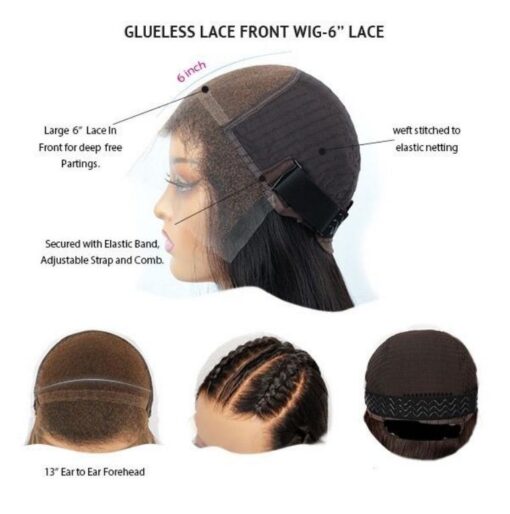 Naomi RTW HD Glueless Lacefront Wig - Image 6